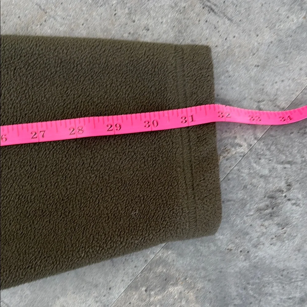 NWOT London Fog Men’s Green Fleece Zip Up Shirt, Fall, Zipper Pockets, Size L - Picture 9 of 17